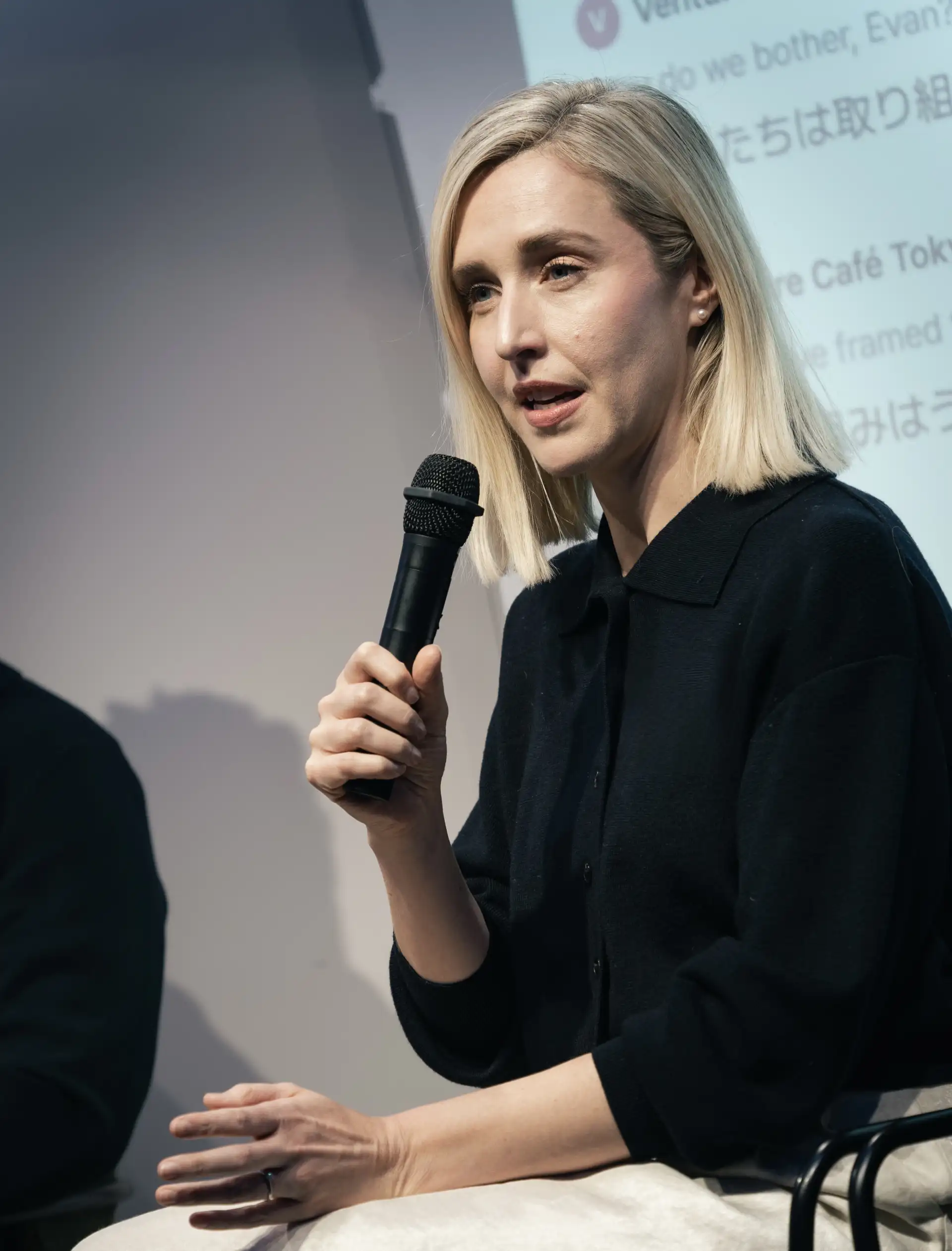 Brittany on Microsoft stage